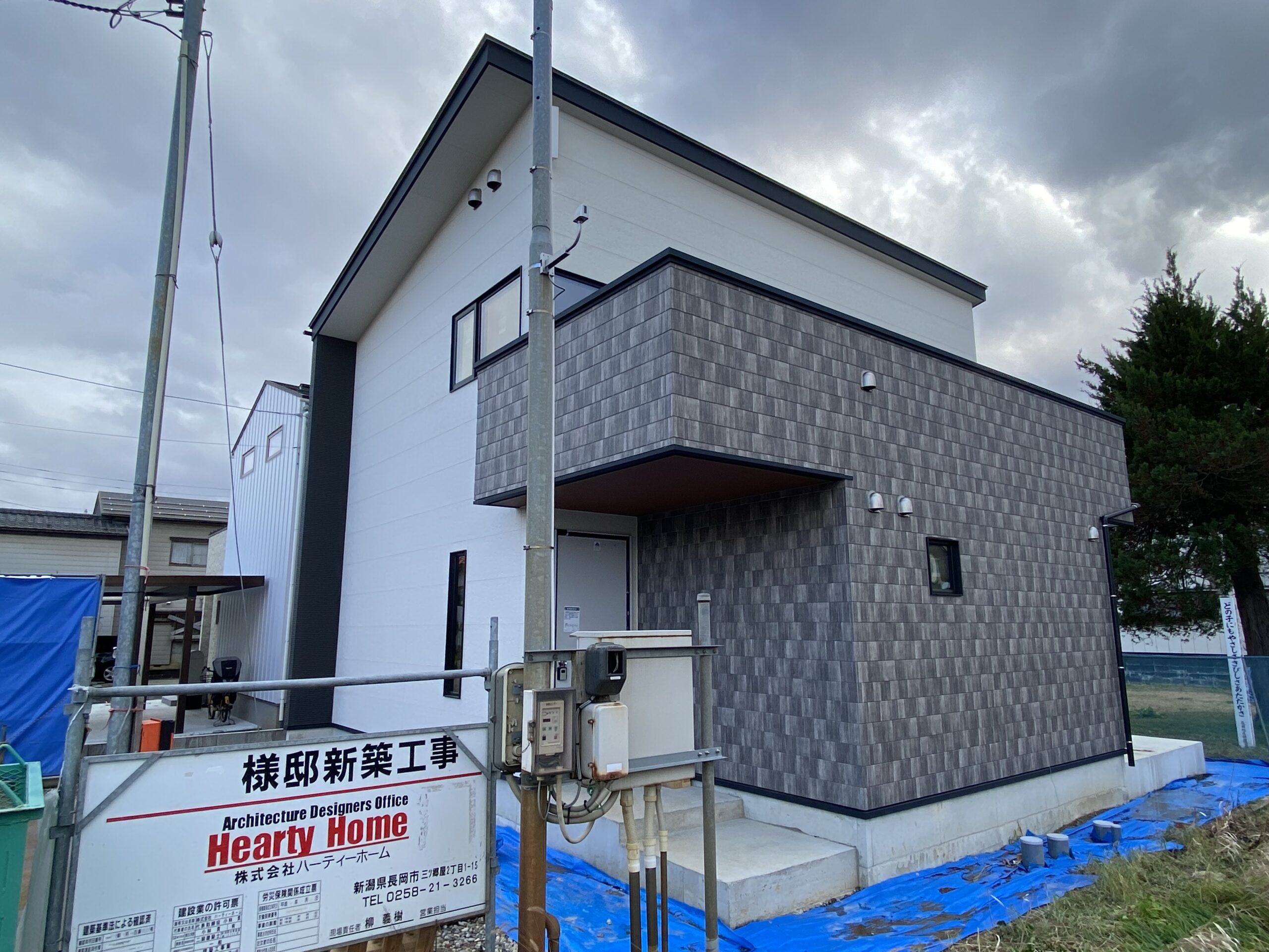 NEWモデルハウス建築中【テクノストラクチャー工法】